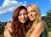 Оля Полякова з дочкою Машею
