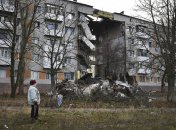 Бахмут после обстрела