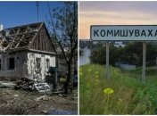 Многие дома в Камышевахе за время вторжения разрушены до основания