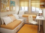 Дизайн маленькой комнаты для школьника (ФОТО)