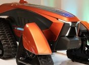 Японцы разработали первый беспилотный электрический трактор (Видео)