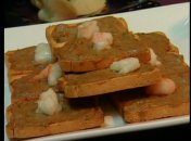 Тосты с креветками