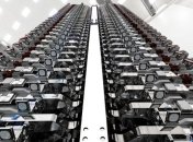 Над Украиной пролетели десятки спутников Илона Маска