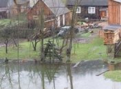 На Закарпатье вода подтопила более 150 домов