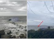 Плавучие конструкции прибило к берегу