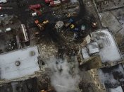 Наслідки ракетного удару по багатоповерхівці у Дніпрі 14.01.2023