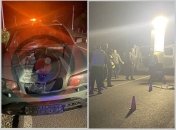 Авария произошла в темное время суток