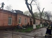 В Одессе произошел пожар в психиатрической больнице