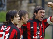 Андреа Пірло, Андрій Шевченко та Паоло Мальдіні