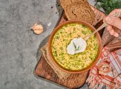 Нежный и сытный, на курином бульоне