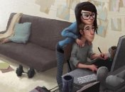 Атмосферные иллюстрации о нежном чувстве - любви (Фото)