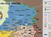 Карта АТО на востоке Украины (23 сентября)