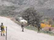 В России показали свежую карту размещения "миротворцев" Путина в Карабахе