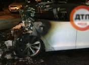  "Вы сейчас хлопнули керасинчику в кастрик": Богдан показал, как жгут его Tesla и обвинил власть 