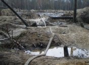 В Ровненской области полиция изъяла 4 мотопомпы у копателей янтаря