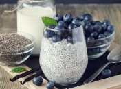 Десерт з крем-сиру та чіа