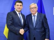 Гройсман обсудил с Юнкером перспективы строительства "Северного потока-2"