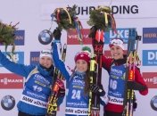 Биатлон. Комментарии призеров женской индивидуальной гонки в Рупольдинге