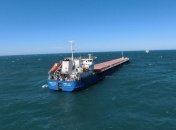 Корабль, который транспортирует украинское зерно