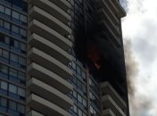 На Гавайях произошел пожар в жилом небоскребе (Видео)