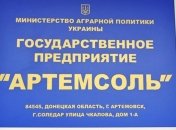 Счета "Артемсоли" арестованы, работа предприятия может быть парализована