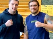 Владислав Сиренко и Александр Усик