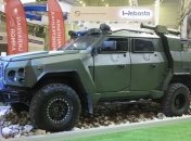 На международной выставке показали украинский бронеавтомобиль "Новатор" (Видео)