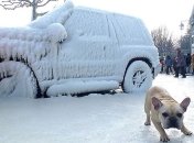 Прогревание автомобиля зимой