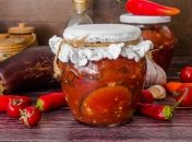 "Тещин язык" из баклажанов на зиму