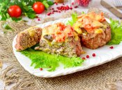 М’ясні гнізда з грибами