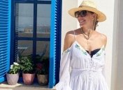 Катя Осадча похвалилася стильним пляжним образом