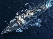 "Дональд Кук" в Черном море тренируется вместе с флотом Румынии