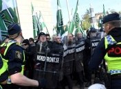 На акции неонацистов в Швеции задержали 17 человек
