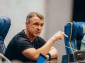 Главный тренер сборной Украины Сергей Ребров