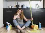 Интересный способ убрать пыль