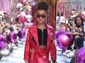 5-летняя дочь Ким Кардашьян впервые приняла участие в модном показе