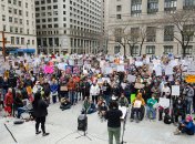 Массовые митинги в США
