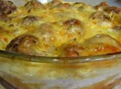 Рецепт дня: Макароны с мясными фрикадельками 