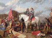 Кромвель после победоносной битвы при Несби перечитывает переписку короля Карла I Стюарта