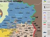 Карта АТО на востоке Украины (15 октября)