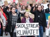 Шведская школьница возглавила климатический марш в Брюсселе