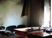 В кабинет Киевблагоустройства бросили “коктейли Молотова”