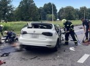 Тела пришлось извлекать спецсредствами: близ Умани в ДТП с грузовиком погибли три человека, в том числе ребенок (фото)