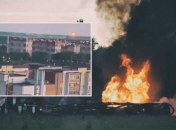 Очевидці помітили палаючий об’єкт у повітрі перед авіатрощею