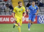 Руслан Валиуллин в матче с Украиной