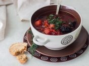 Необычный борщ для семейного обеда