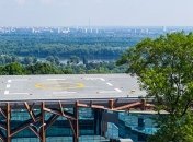 Вертолетная площадка Януковича находится на хранении госпредприятия 