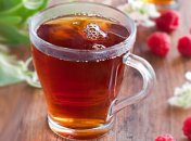 Согревающий имбирно-малиновый чай