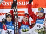 Биатлон. Жан-Филипп Легеллек выиграл мужской спринт 