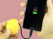 Зарядити телефон фруктами не вийде